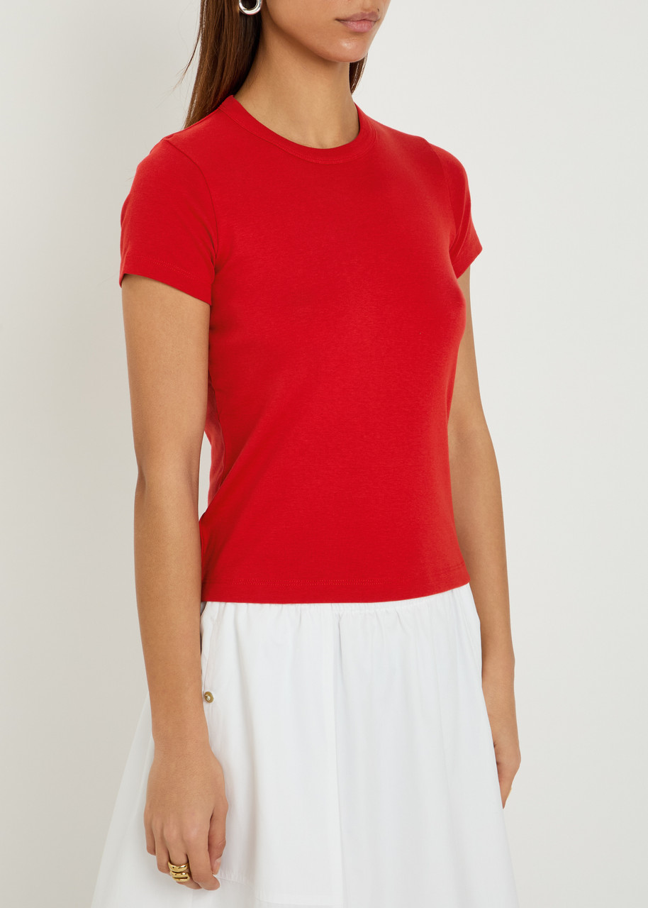 VINCE Shrunken 90s cotton and modal-blend T-shirt | Harvey Nichols