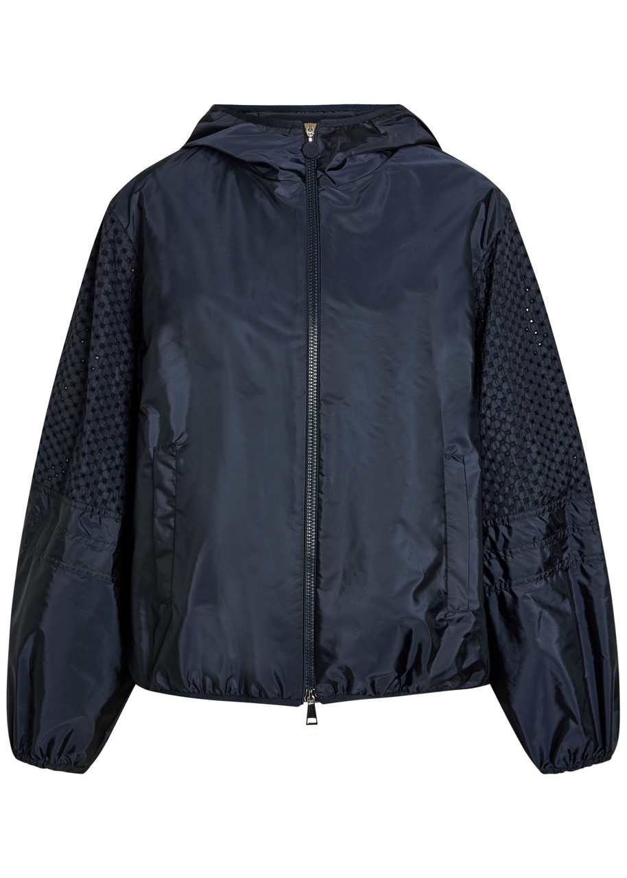 MONCLER Zelkova embroidered nylon jacket | Harvey Nichols