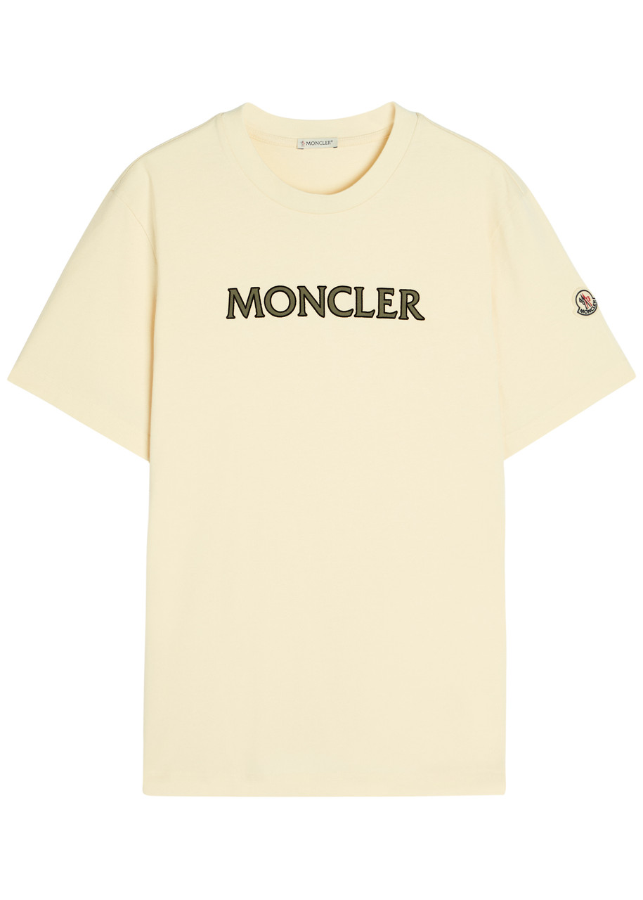 MONCLER Logo cotton T-shirt | Harvey Nichols