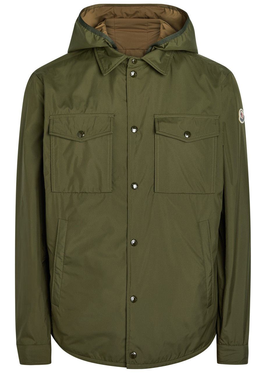 チリペッパー＊MONCLER モンクレール＊ARRICO MONCLER Chirano layered shell jacket | Harvey Nichols