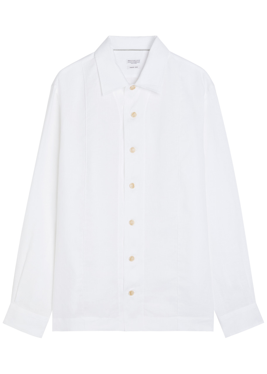 BRUNELLO CUCINELLI Linen shirt | Harvey Nichols