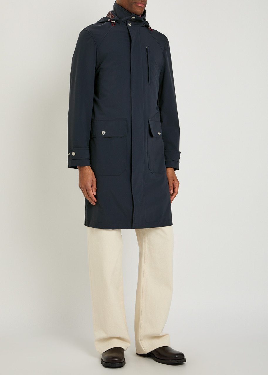 BRUNELLO CUCINELLI Hooded stretch-nylon jacket | Harvey Nichols