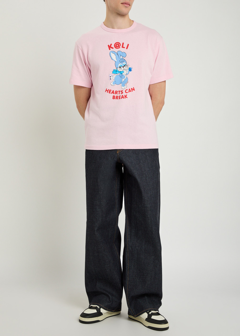 KENZO Turn-up wide-leg jeans | Harvey Nichols