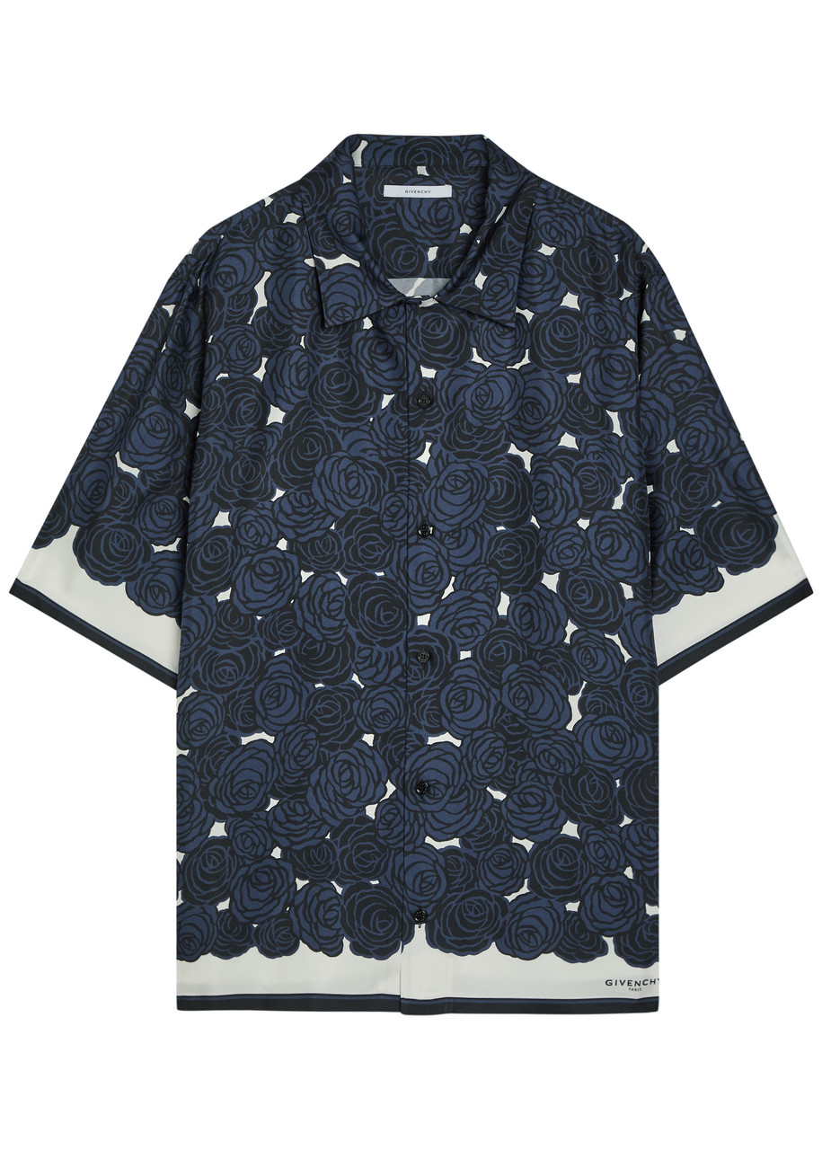 GIVENCHY Printed silk shirt | Harvey Nichols