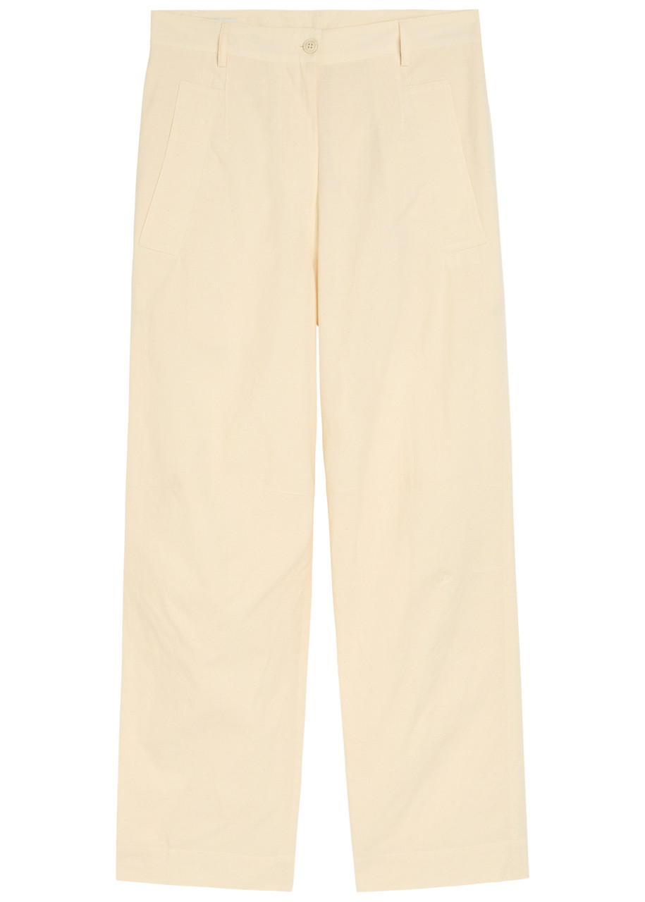 DRIES VAN NOTEN Pincks cotton trousers | Harvey Nichols DRIES VAN NOTEN Pincks cotton trousers | Harvey Nichols