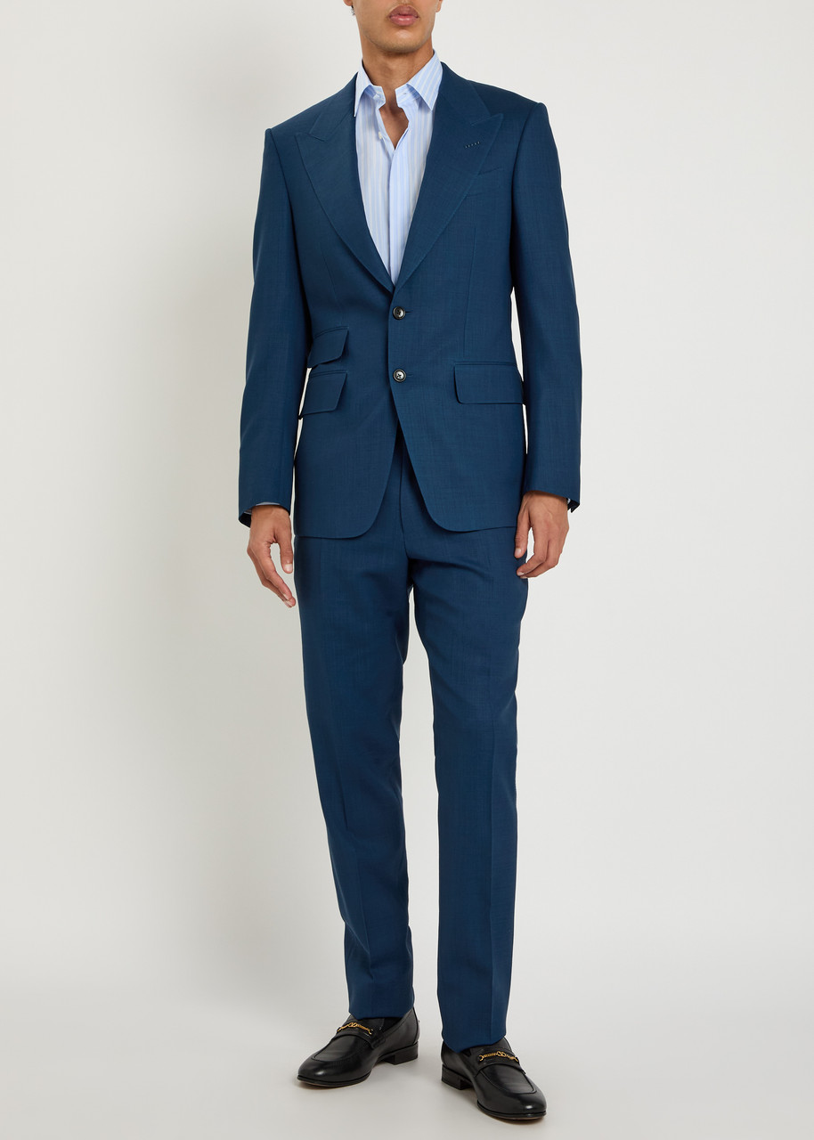 TOM FORD Fresco Shelton evening suit | Harvey Nichols
