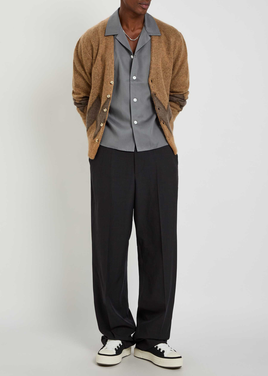 SECOND LAYER Primo baggy woven trousers | Harvey Nichols
