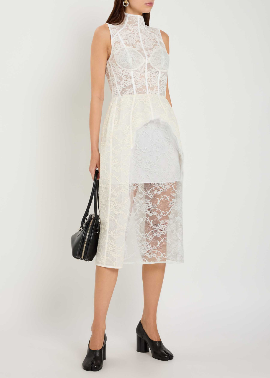 perspective lace front short long dress Simple Cocktail Short Lace Dresses For Women main image 1