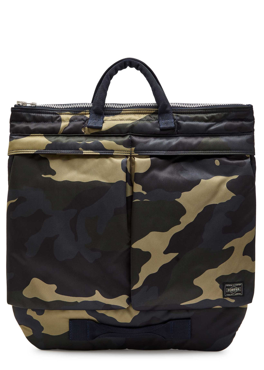 PORTER Counter Shade camouflage padded helmet bag | Harvey Nichols