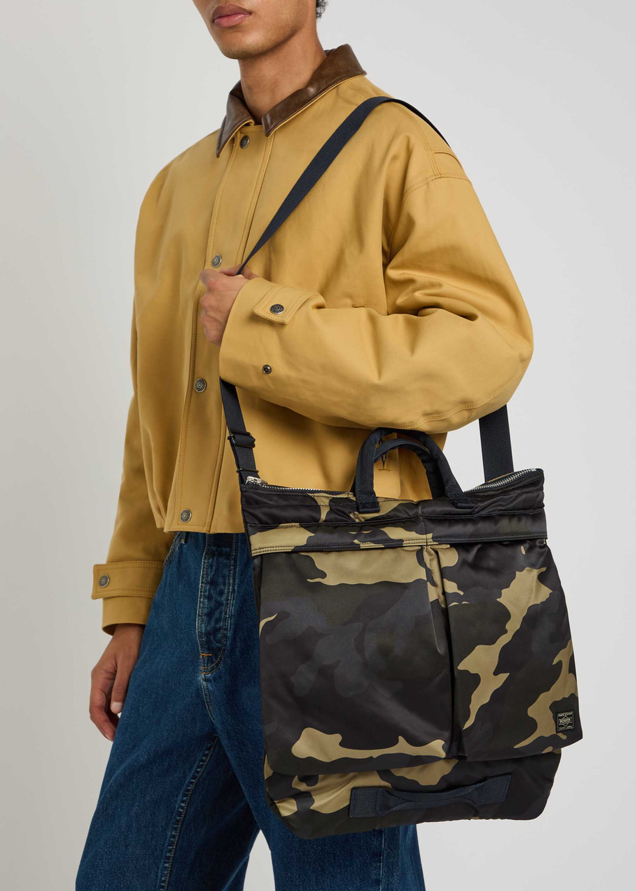 PORTER Counter Shade camouflage padded helmet bag | Harvey Nichols