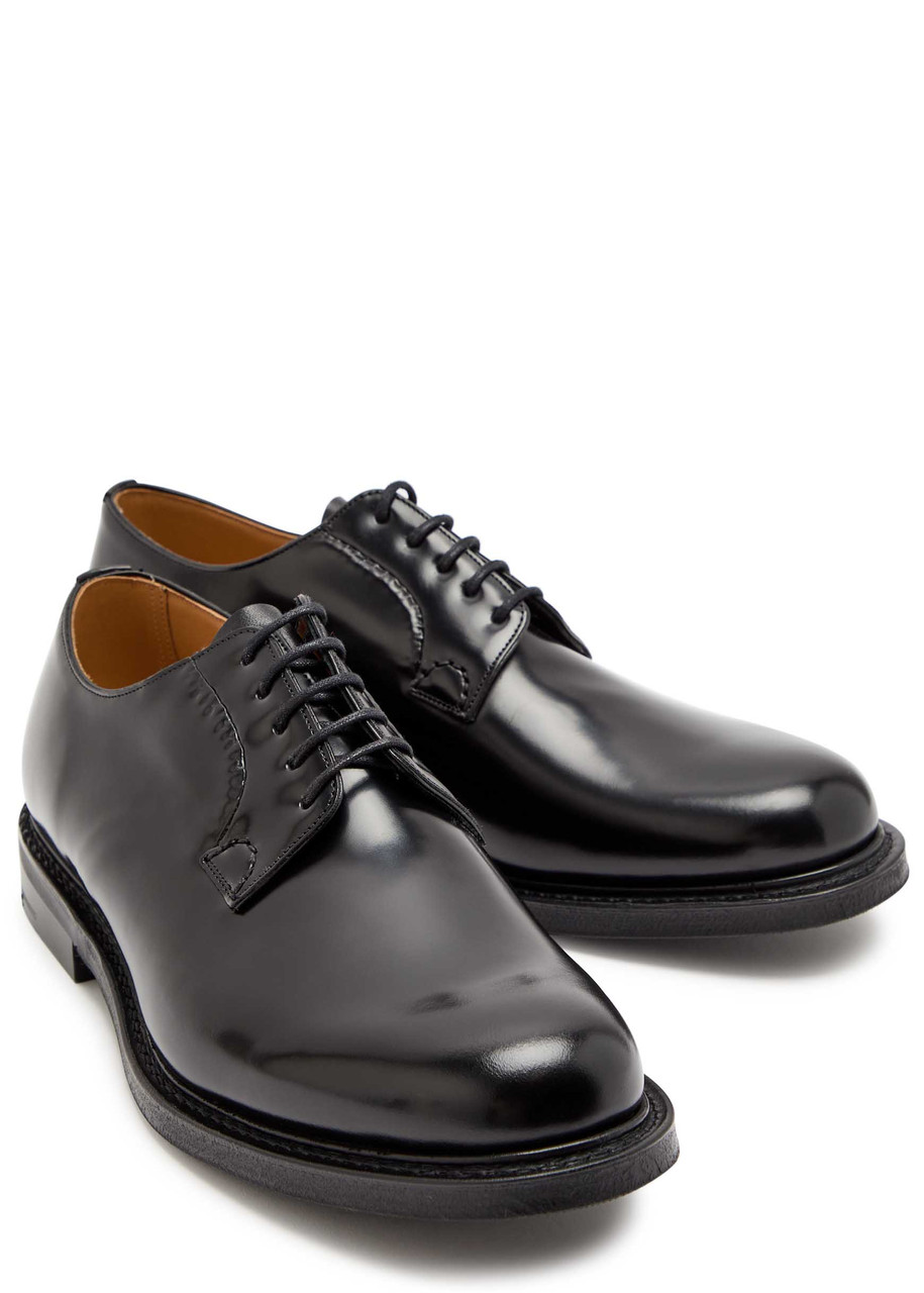 CHURCH'S Shannon 2.0 glossed leather Derby shoes | Harvey Nichols