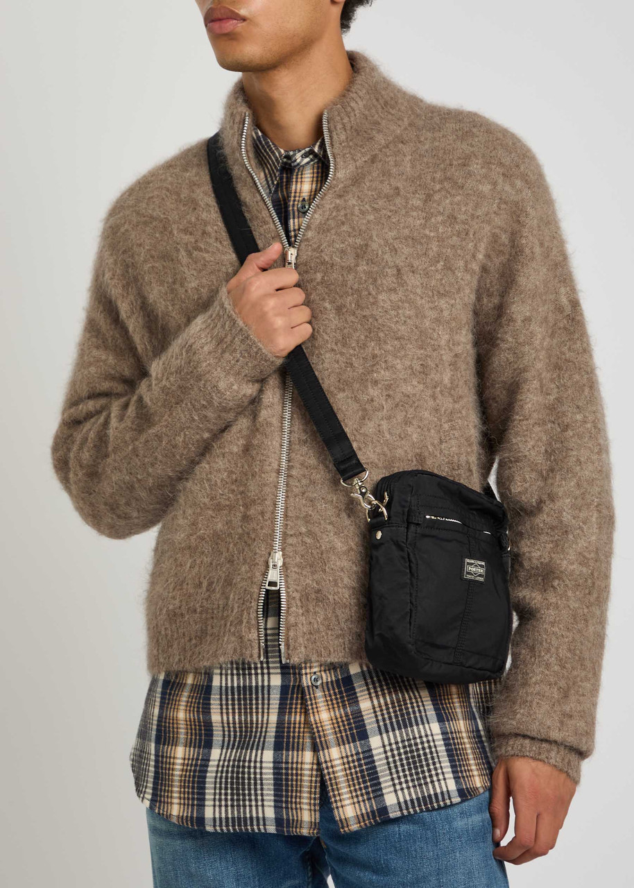 PORTER Mile nylon cotton-twill vertical shoulder bag | Harvey Nichols