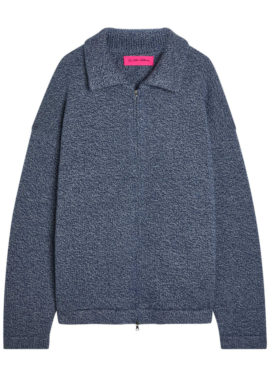 THE ELDER STATESMAN Hunter zip-through cashmere jacket | Harvey