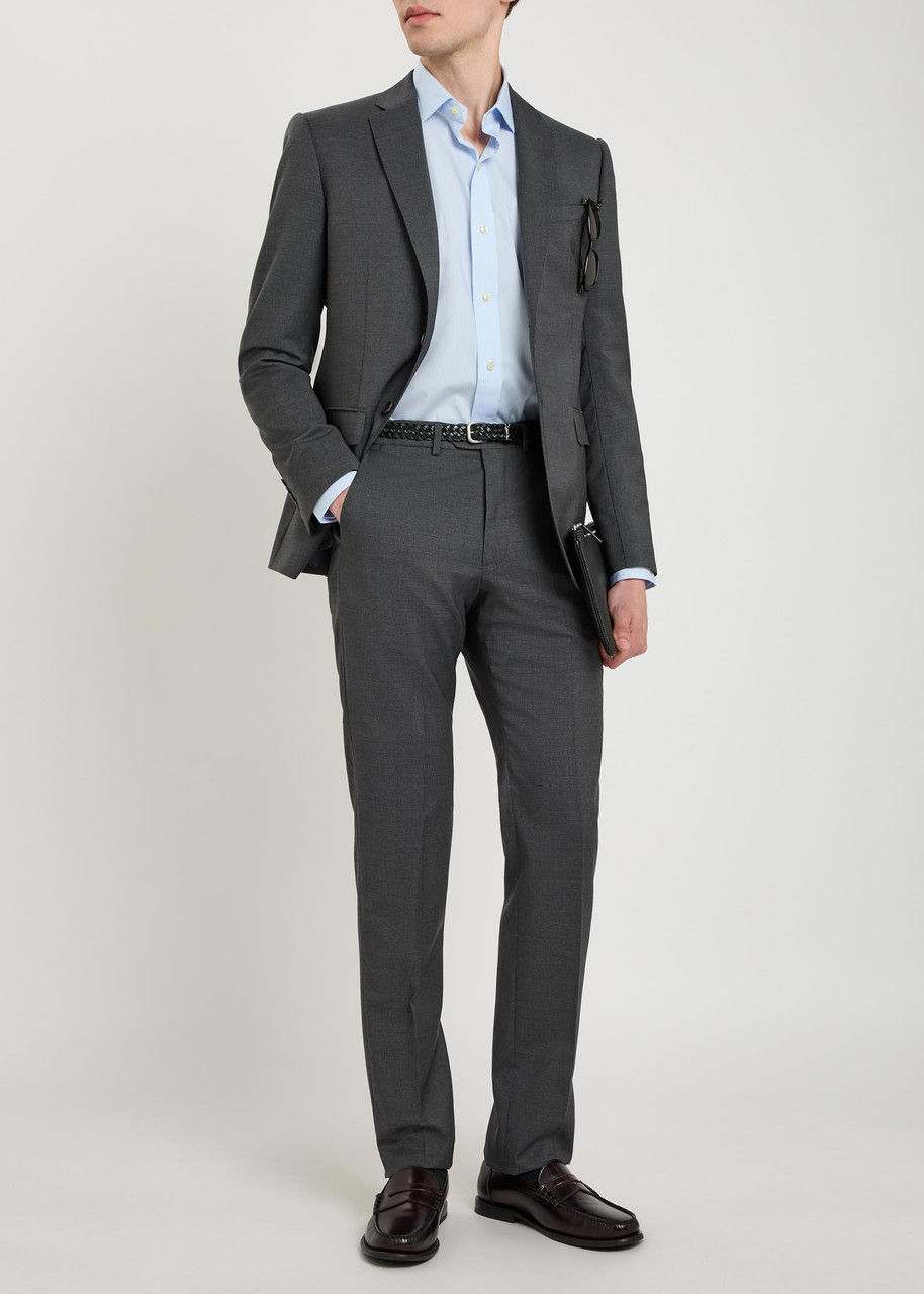 EMPORIO ARMANI Checked wool suit | Harvey Nichols