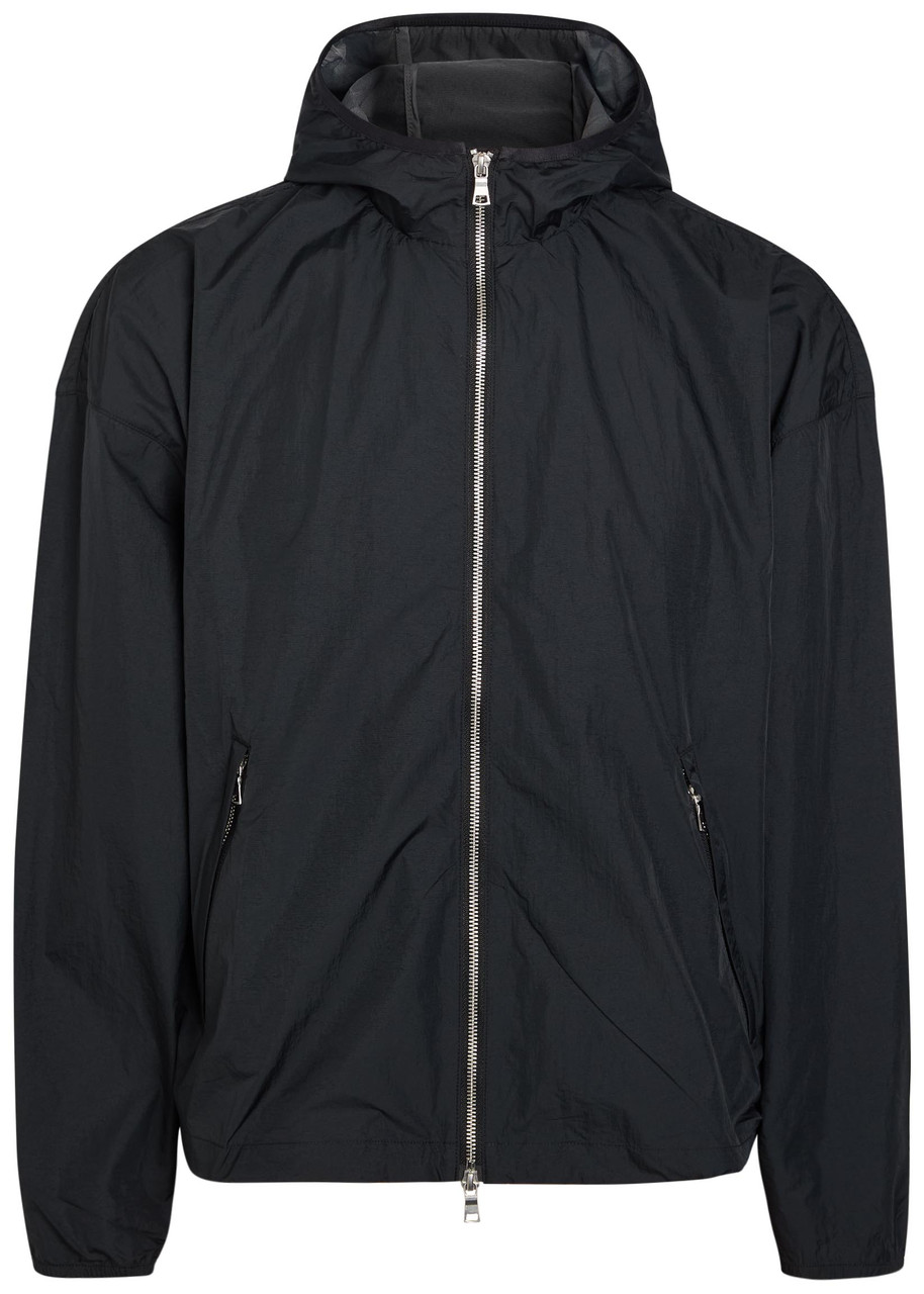 MKI MIYUKI ZOKU Hyperlight Wind logo nylon-blend jacket | Harvey