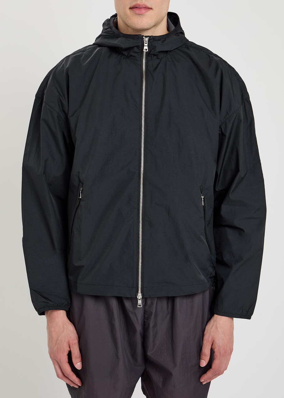 MKI MIYUKI ZOKU Hyperlight Wind logo nylon-blend jacket | Harvey