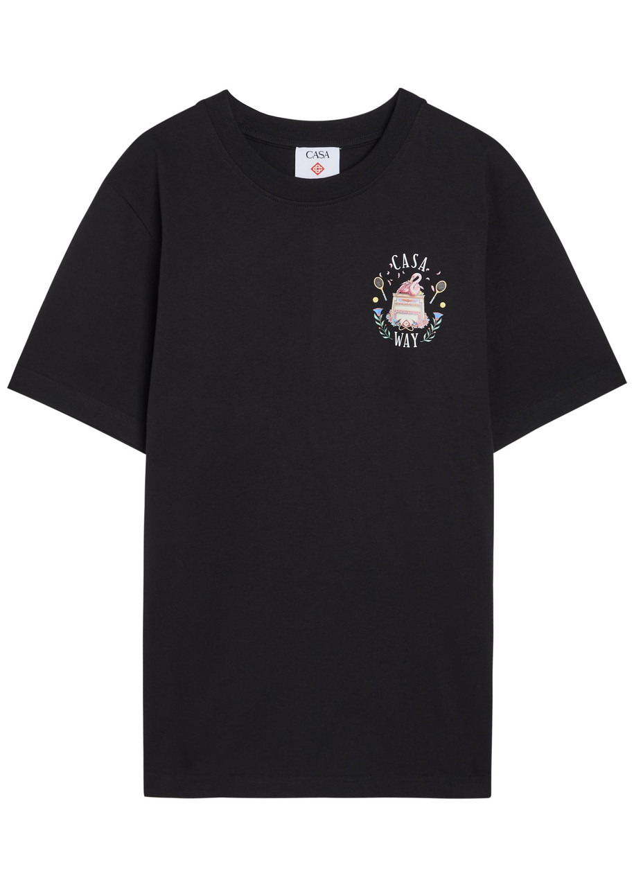 CASABLANCA Casaway printed cotton T-shirt | Harvey Nichols
