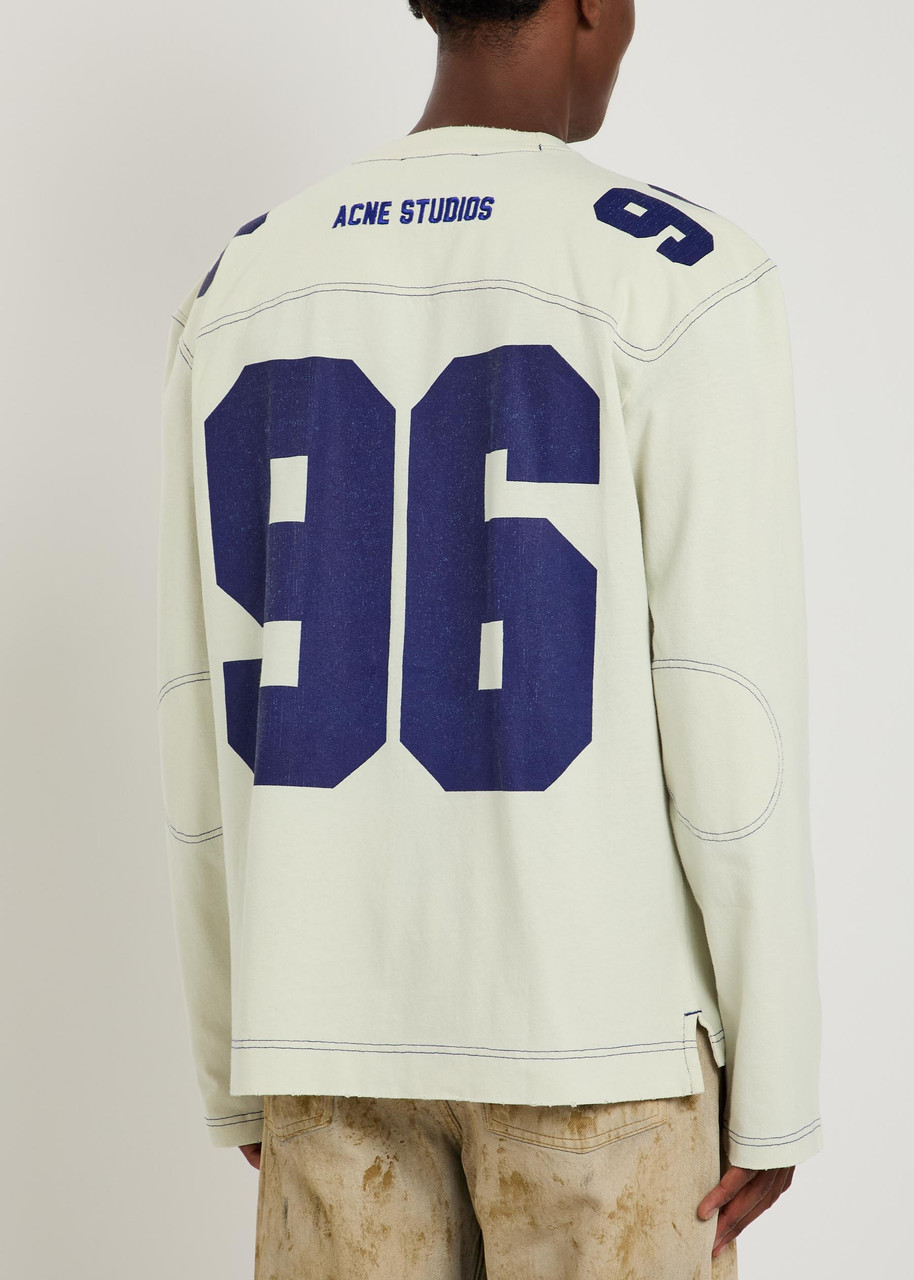 ACNE STUDIOS Printed long-sleeve cotton T-shirt | Harvey Nichols