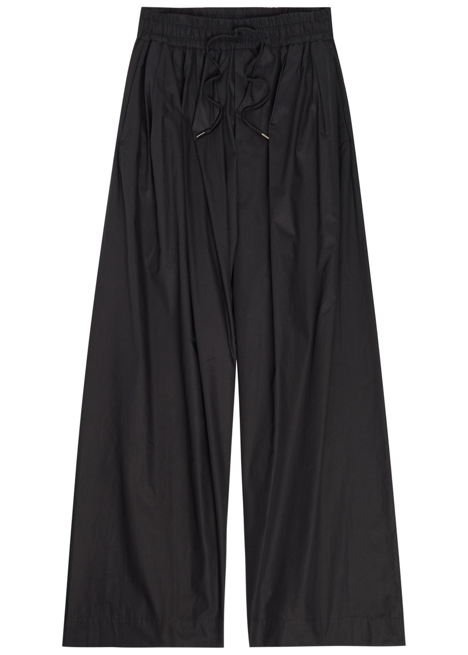 VIVIENNE WESTWOOD Balloon-leg cotton-poplin trousers | Harvey Nichols