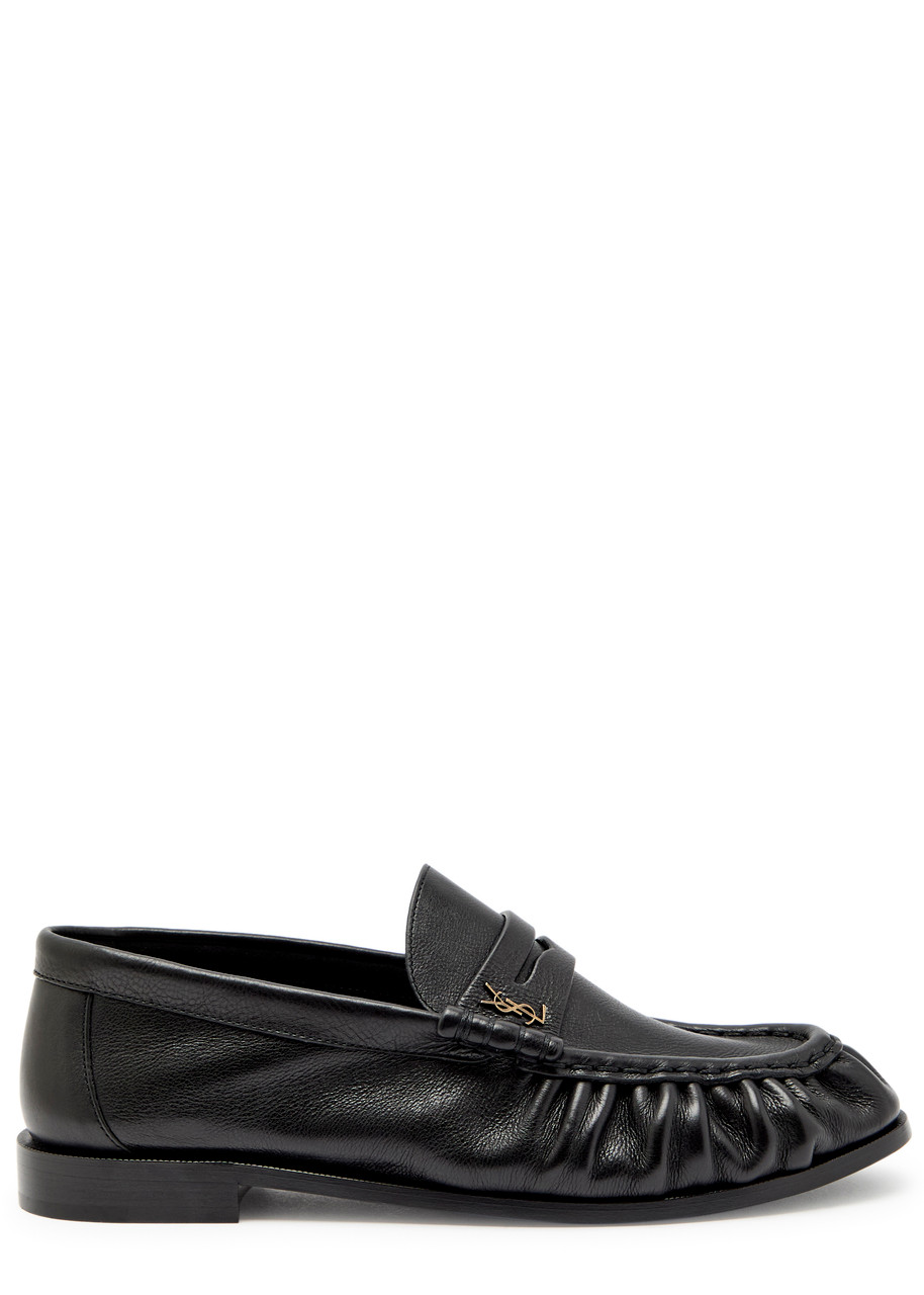 saint laurent 革靴　leather shoes archive SAINT LAURENT Le Loafer 15 leather loafers | Harvey Nichols