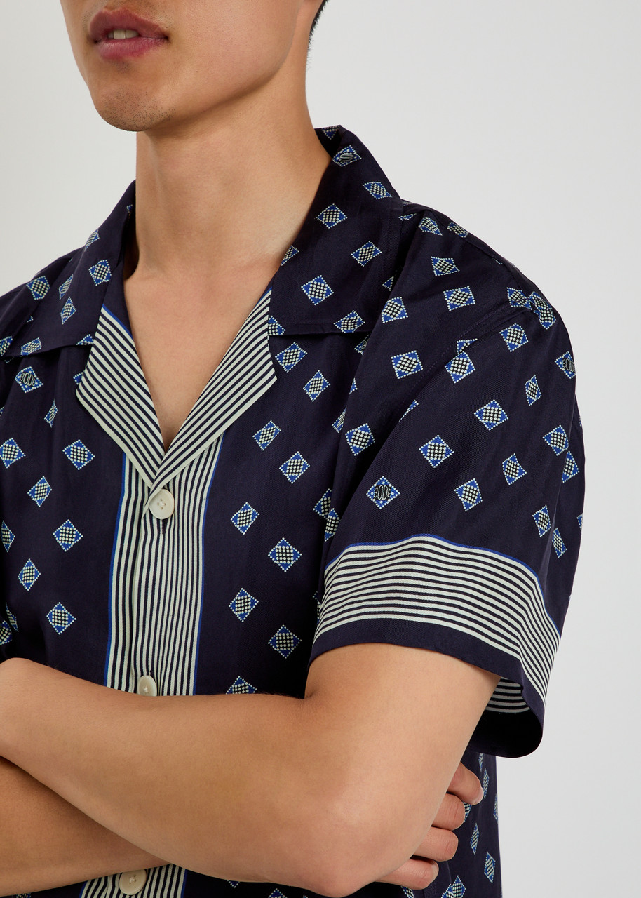 BODE Foyer printed silk shirt | Harvey Nichols