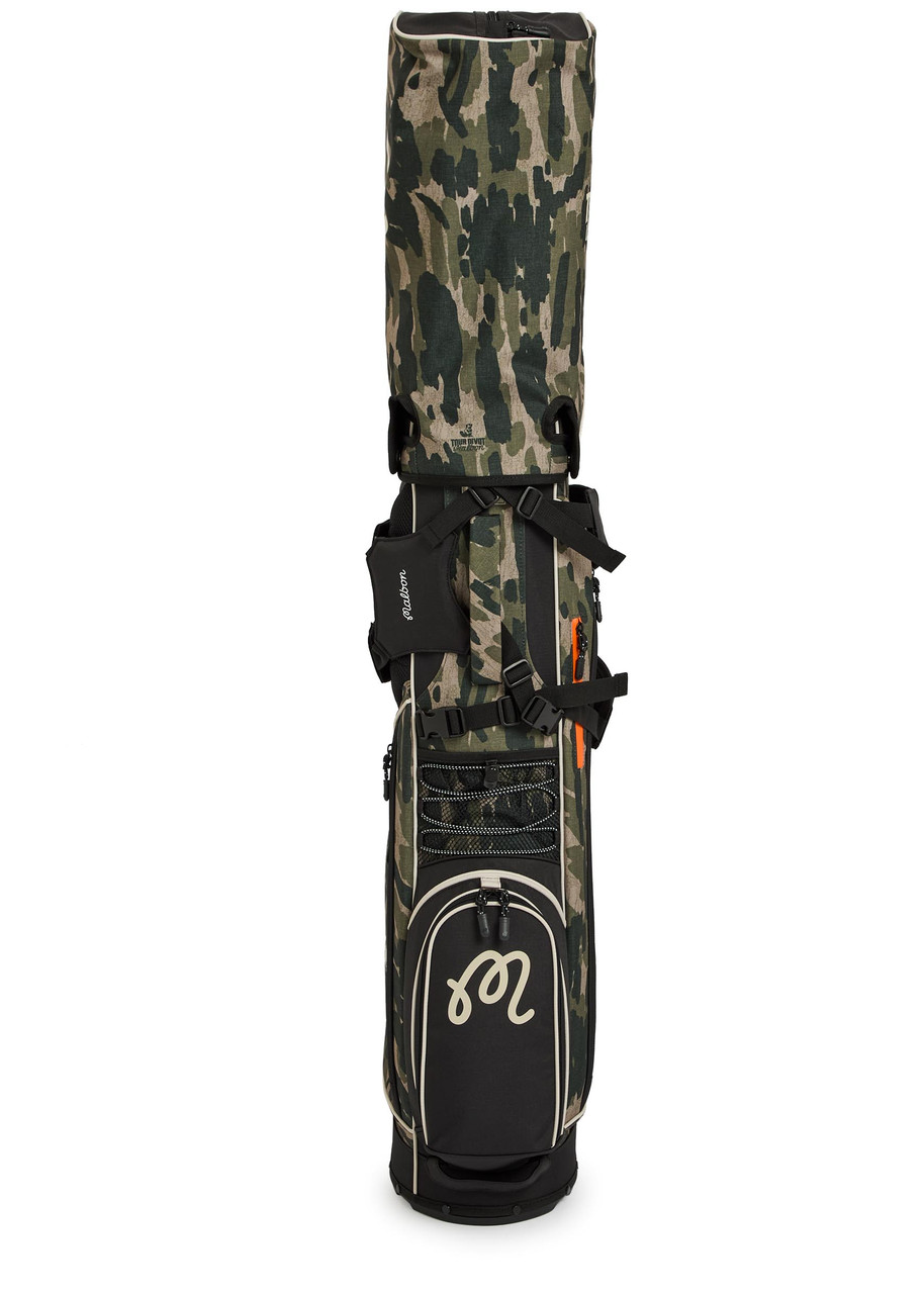 MALBON Tour Divot camouflage ripstop golf walking bag | Harvey Nichols
