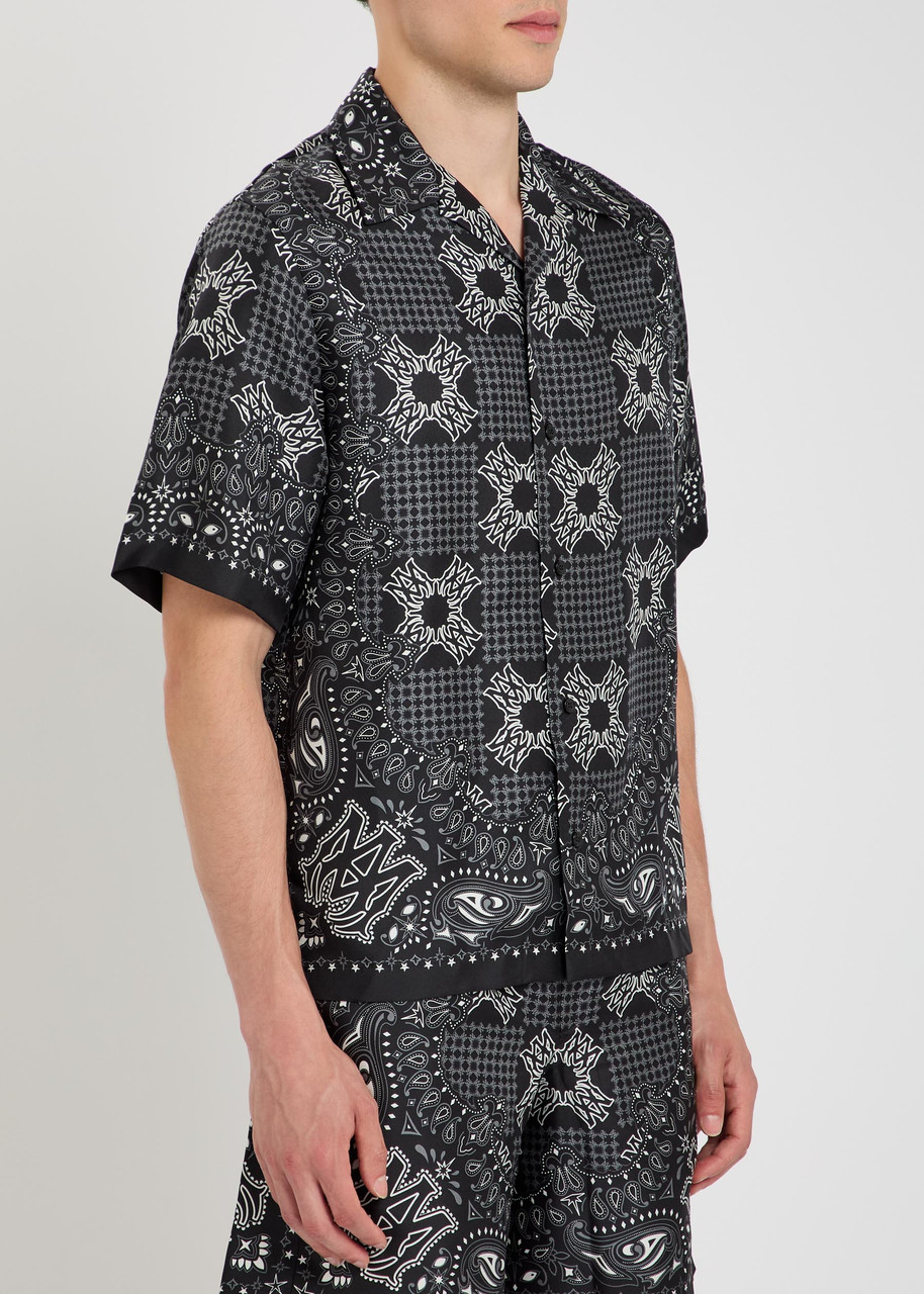 AMIRI Checked silk shirt | Harvey Nichols