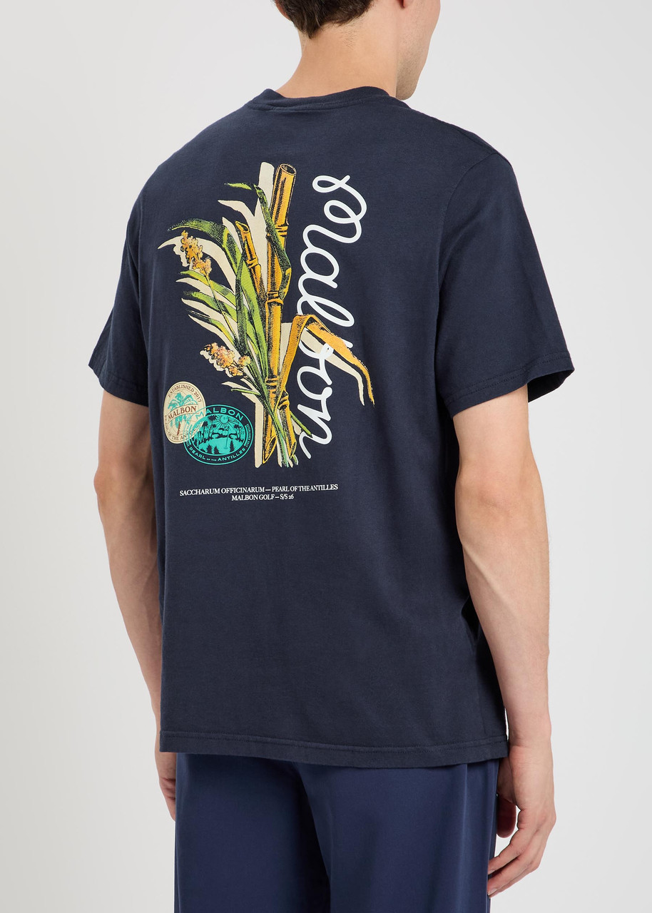 MALBON Origin printed cotton T-shirt | Harvey Nichols