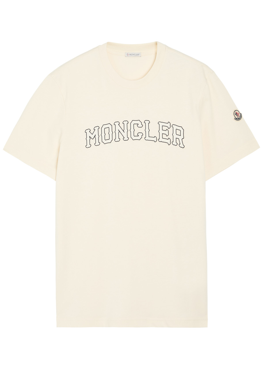 MONCLER Logo-print cotton T-shirt | Harvey Nichols