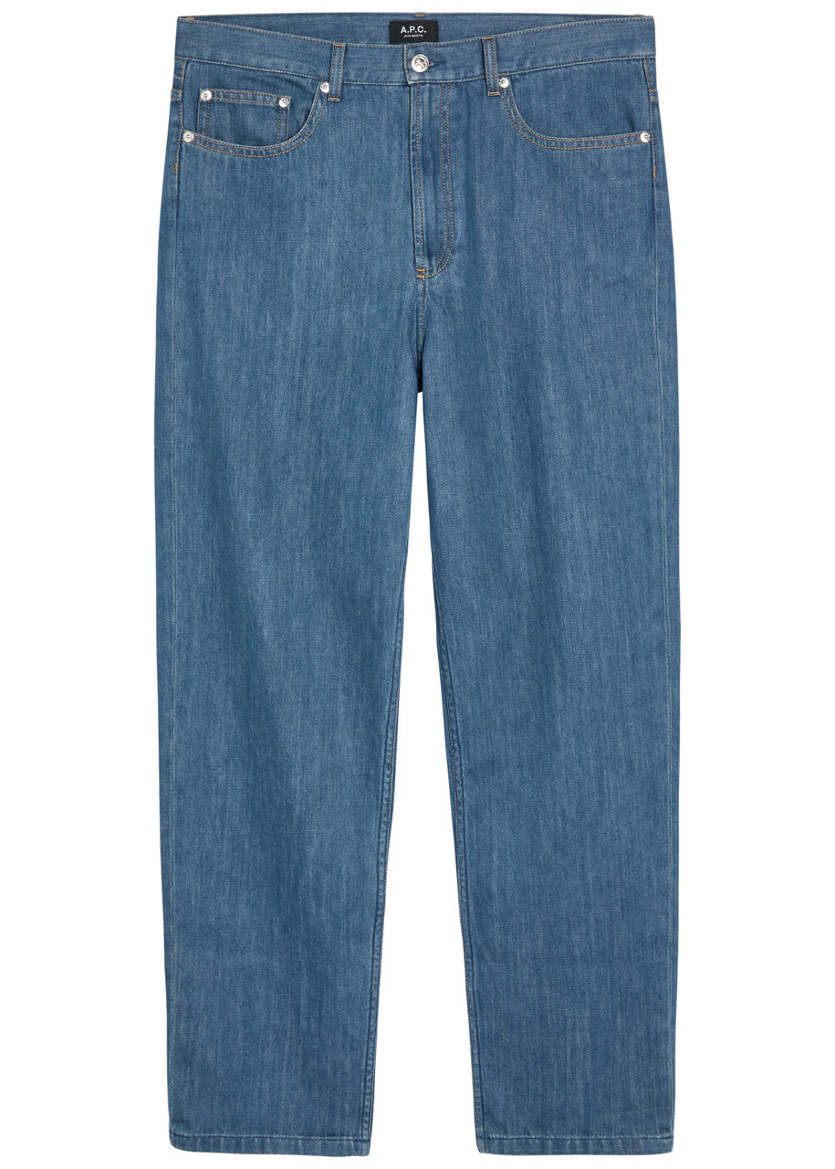 パンツ Archive A.P.C. slim straight denims A.P.C. Martin straight-leg jeans | Harvey Nichols
