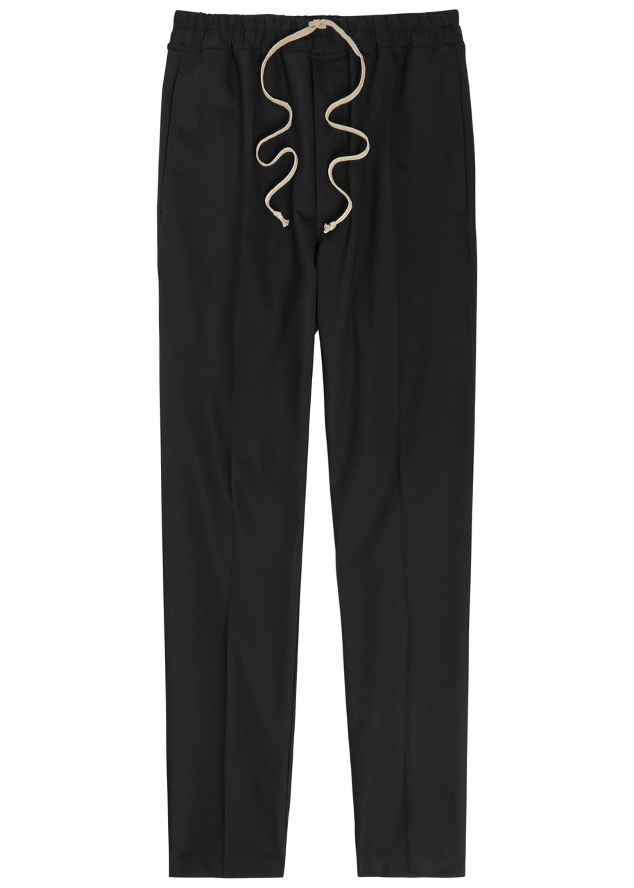 レアRick Owens JoggerPants RICK OWENS Slim-leg stretch-wool sweatpants | Harvey Nichols