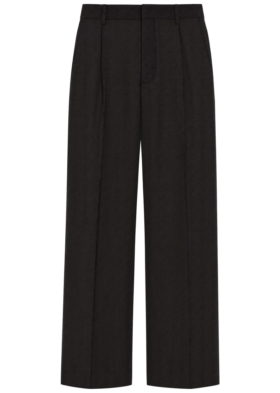 NN07 Kay pleated linen trousers | Harvey Nichols