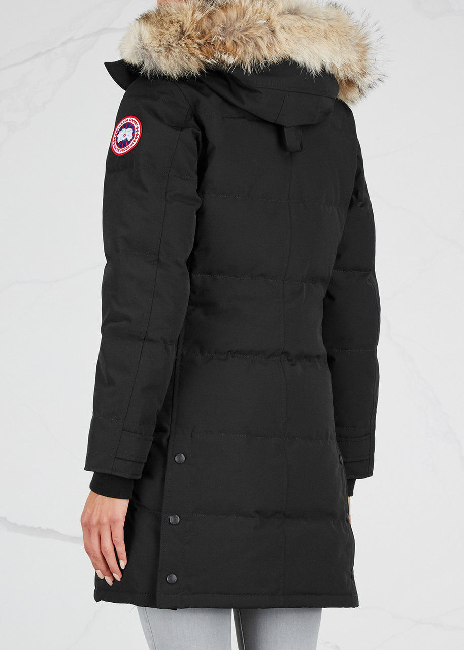 【好評得価】[CANADA GOOSE]　Women\'s SHELBURNE ブラック ダウンジャケット