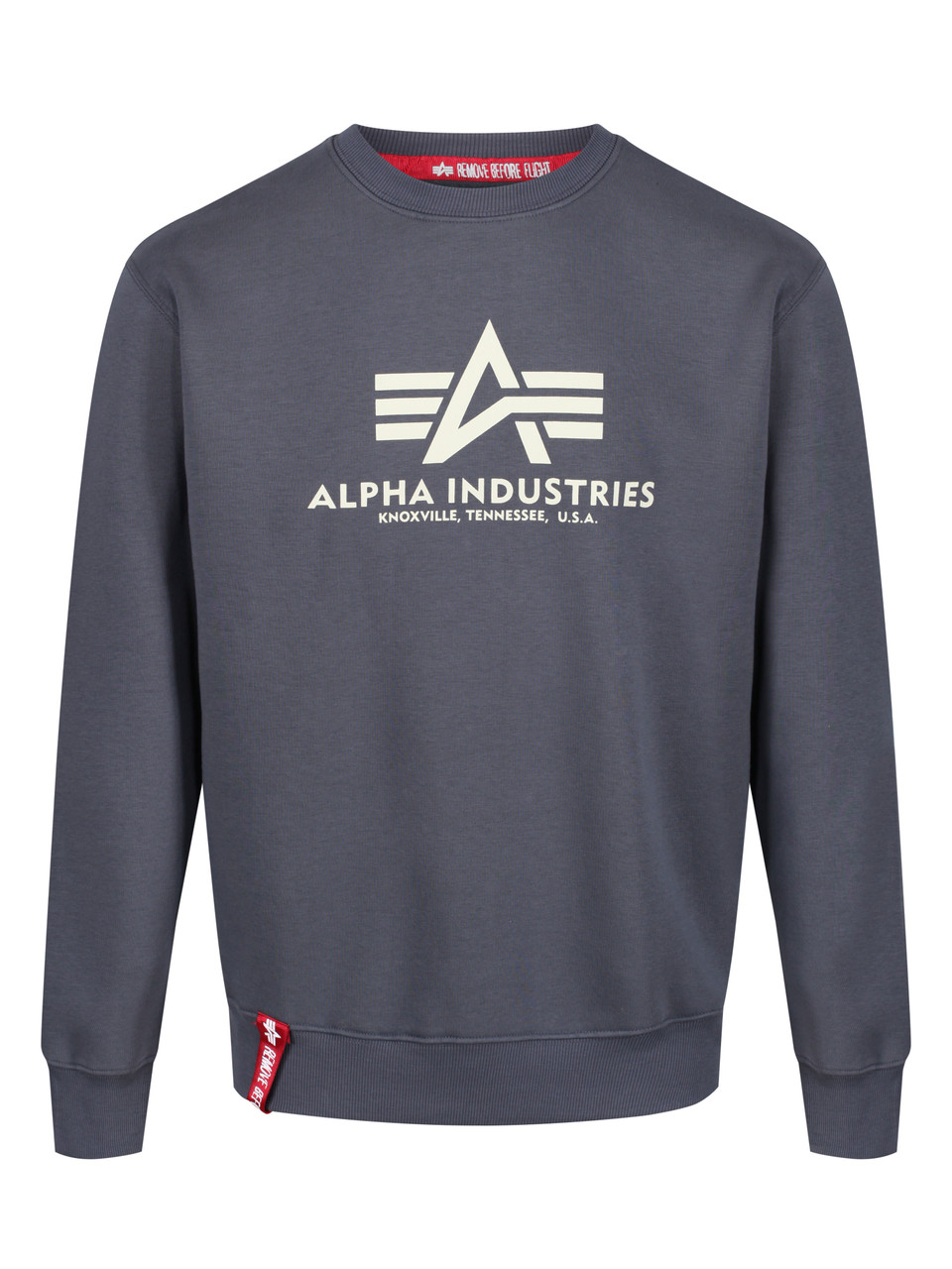 ALPHA INDUSTRIES Basic sweater Harvey | greyblack Nichols