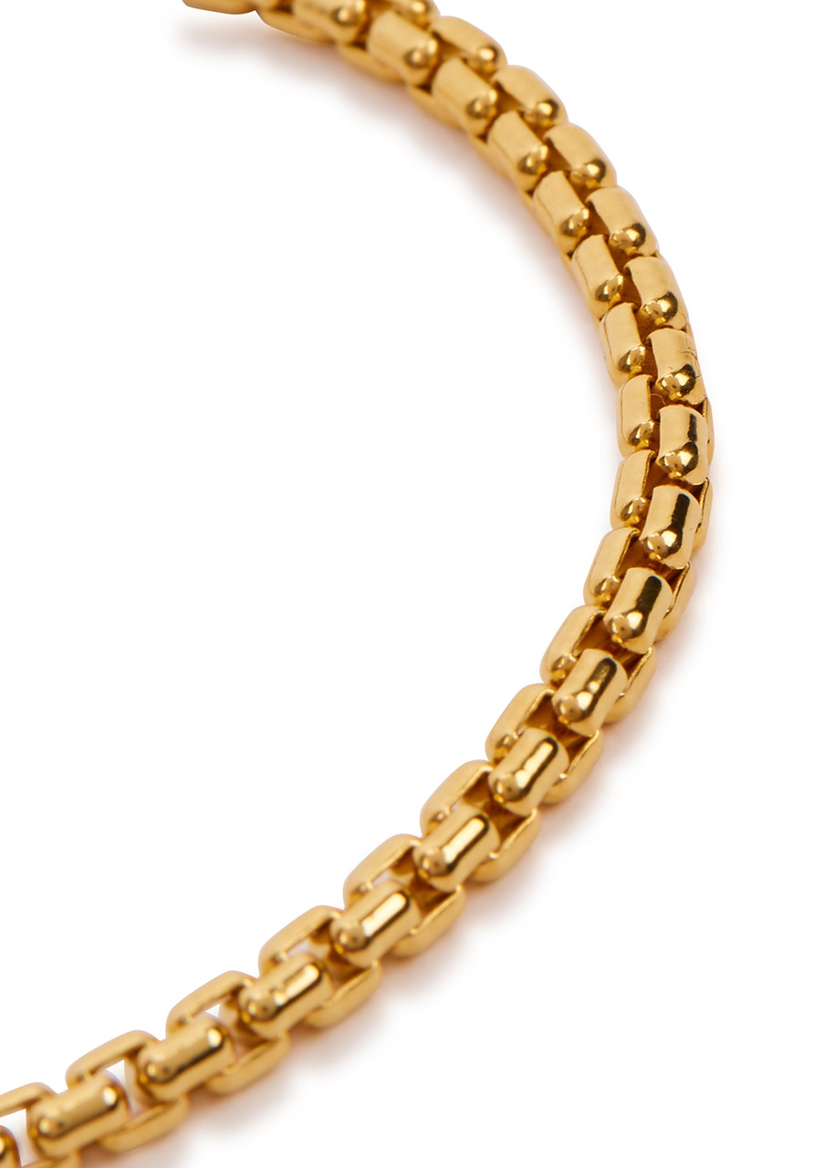 TOM WOOD Venetian 9kt gold-plated chain bracelet | Harvey Nichols