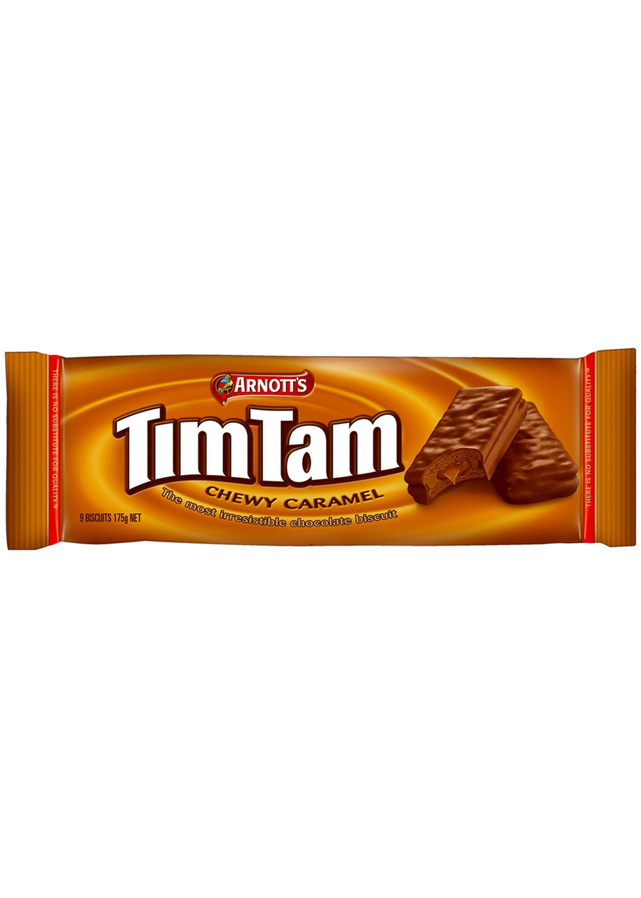 Arnott's Tim Tam Chewy Caramel Chocolate Biscuits