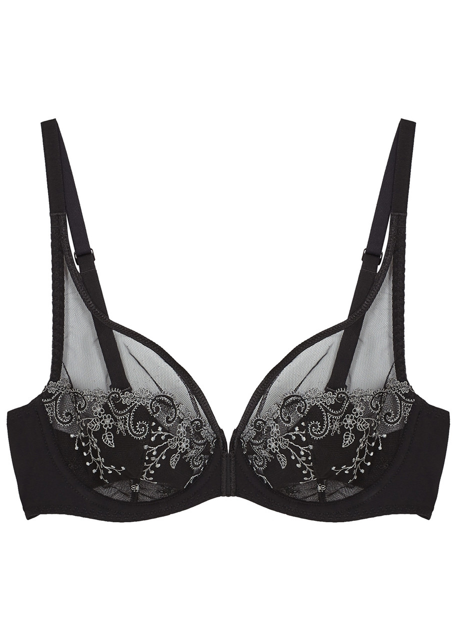 SIMONE PÉRÈLE Delice embroidered underwired bra