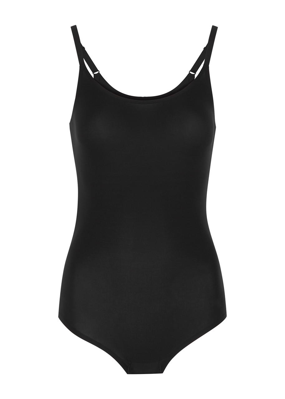SEAMLESS BODYSUIT in black - Palm Angels® Official