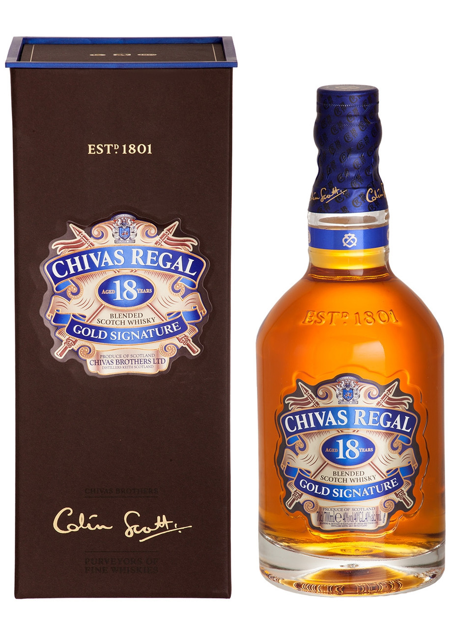CHIVAS REGAL 18 Year Old Gold Signature Blended Scotch