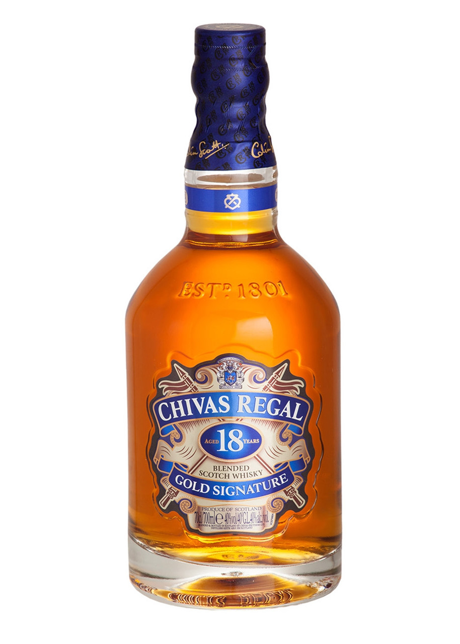 CHIVAS REGAL 18 Year Old Gold Signature Blended Scotch Whisky