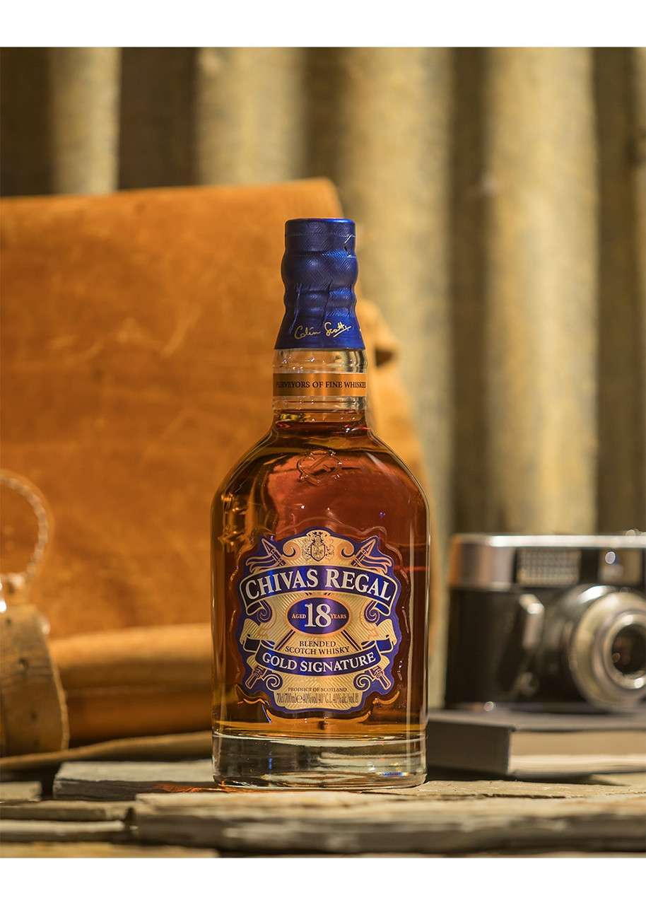 CHIVAS REGAL 18 Year Old Gold Signature Blended Scotch Whisky