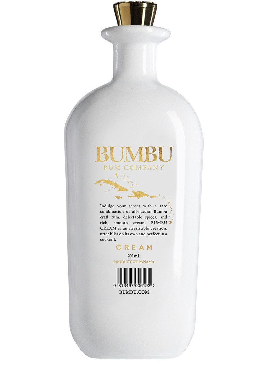 BUMBU Cream 15 %, Liqueur de Rhum