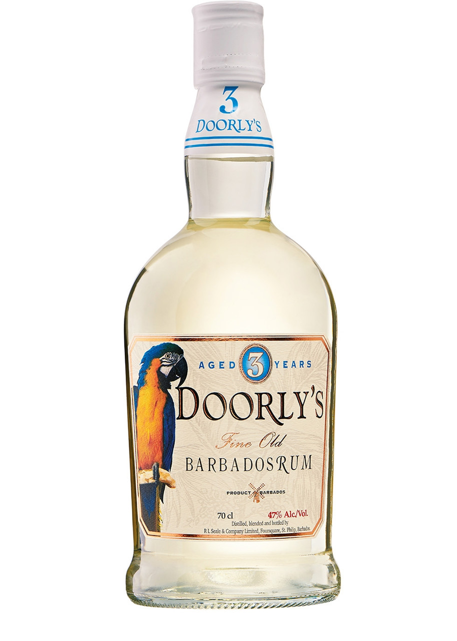 Old RUM White Overproof Doorly\'s 3 DISTILLERY Rum Nichols Year Harvey | FOURSQUARE