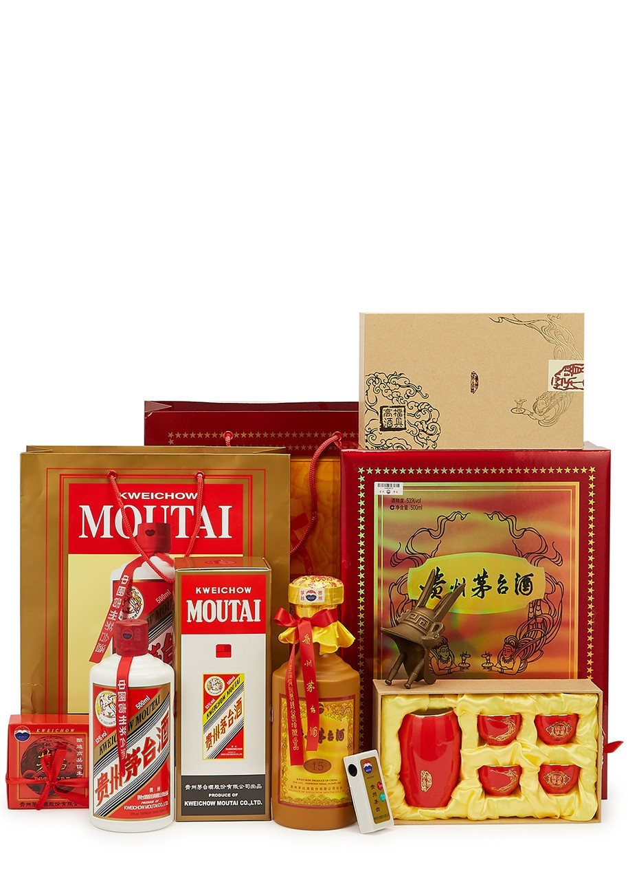 KWEICHOW MOUTAI Moutai 15 Year Old & Flying Fairy 2019 Baijiu Gift  