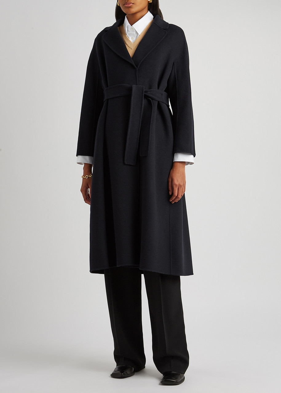 S Max Mara Esturia Midi Coat In Wool Drap 2529016081600 069 main image 0