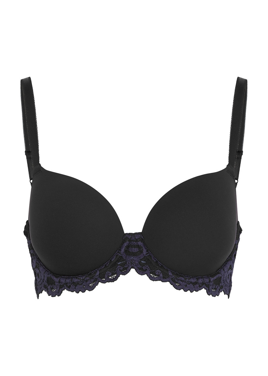 Raffine Black Contour Bra from Wacoal