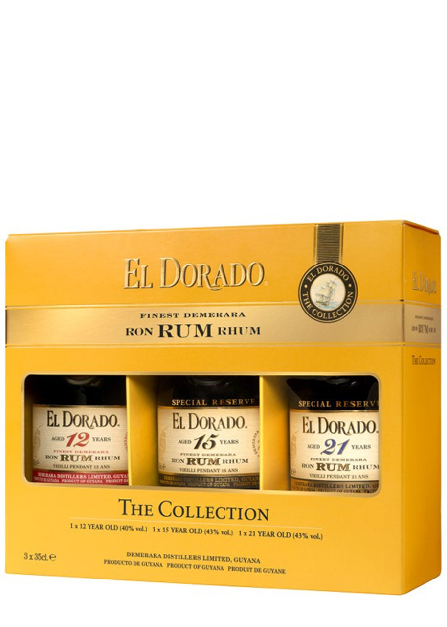 EL DORADO The El Dorado Rum Collection Gift Set 3 x 350ml | Harvey