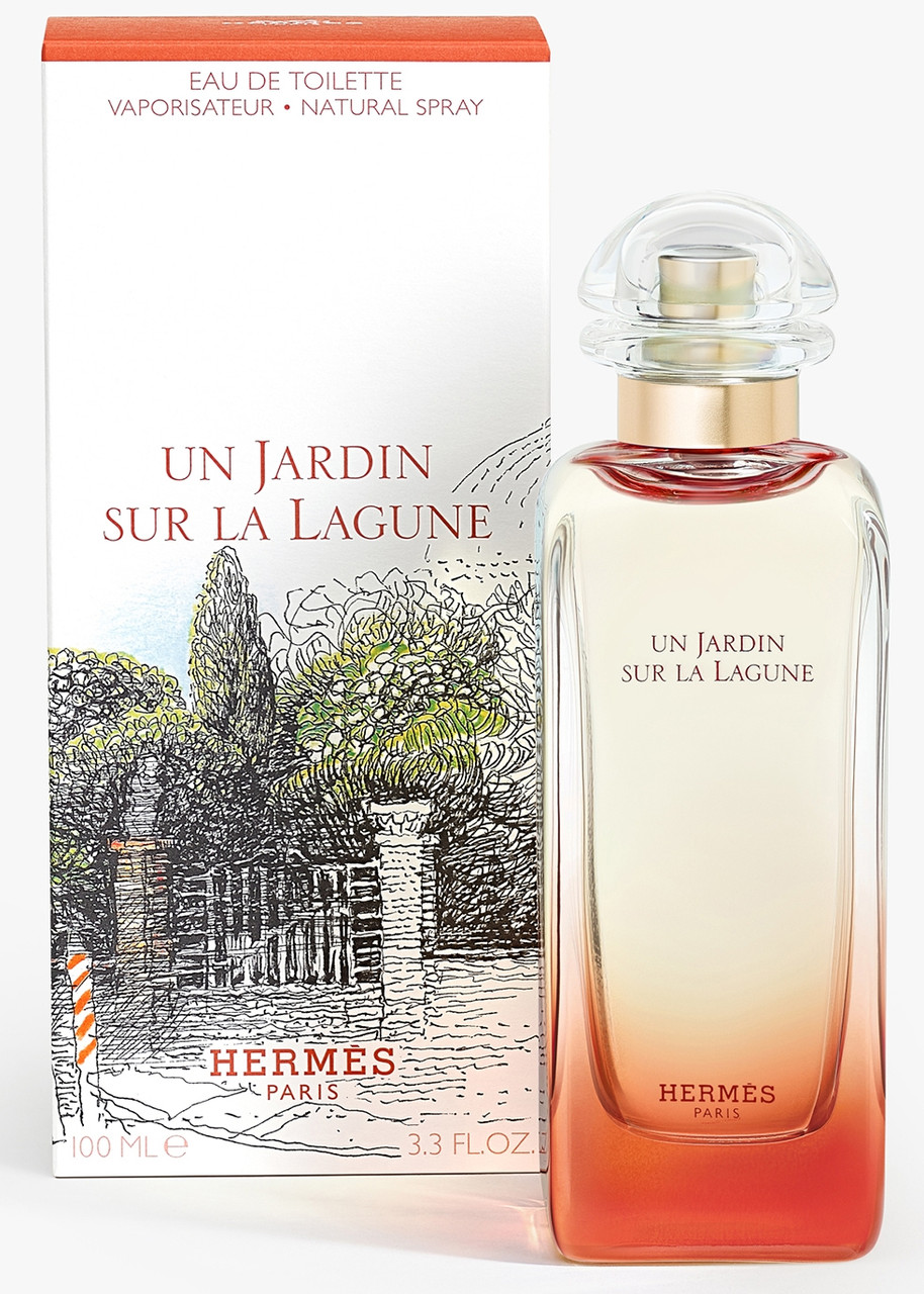 香水(女性用) HERMES UN JARDIN SUR LA LAGUNE 100ml Un Jardin sur la Lagune Eau de toilette - 100 ml | Hermès UK