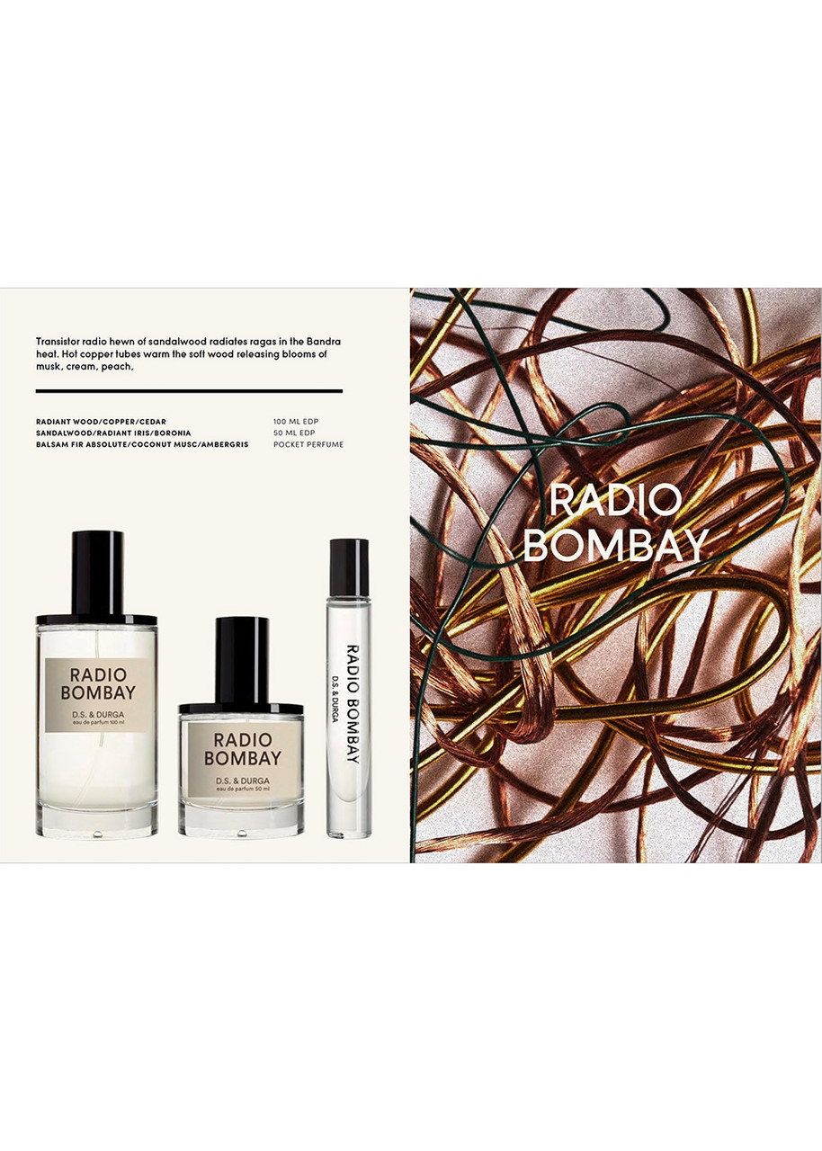 DS & DURGA Radio Bombay Eau De Parfum 100ml | Harvey Nichols