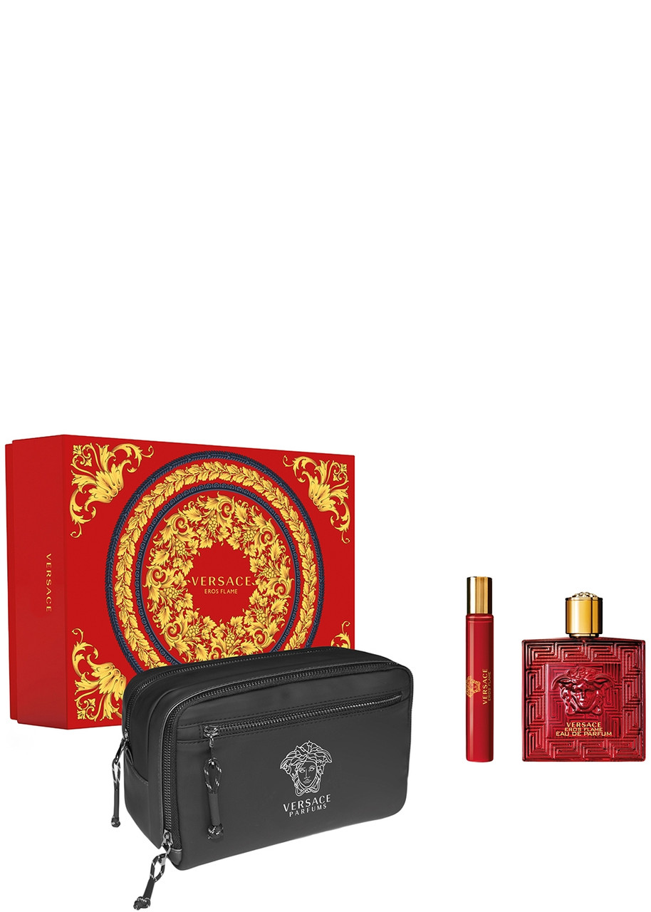 Eros Flame Eau De Parfum Gift Set 100ml